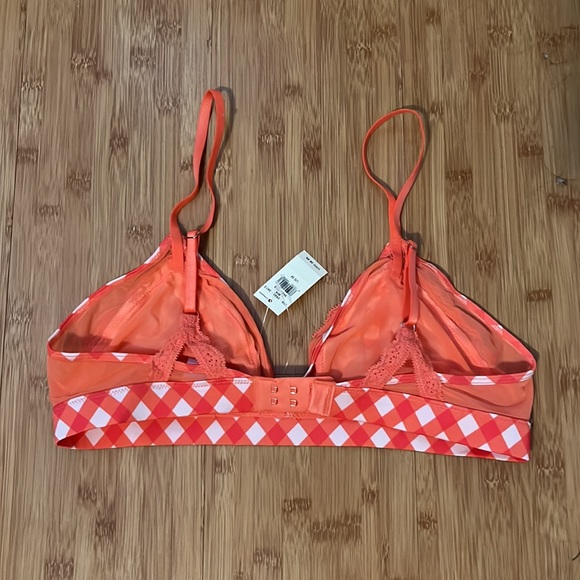NWT Aerie Gingham Bralette - Picture 3 of 4